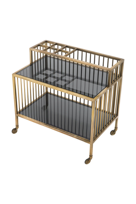 Contemporary Brass Trolley | Eichholtz Rutherford | Oroa.com