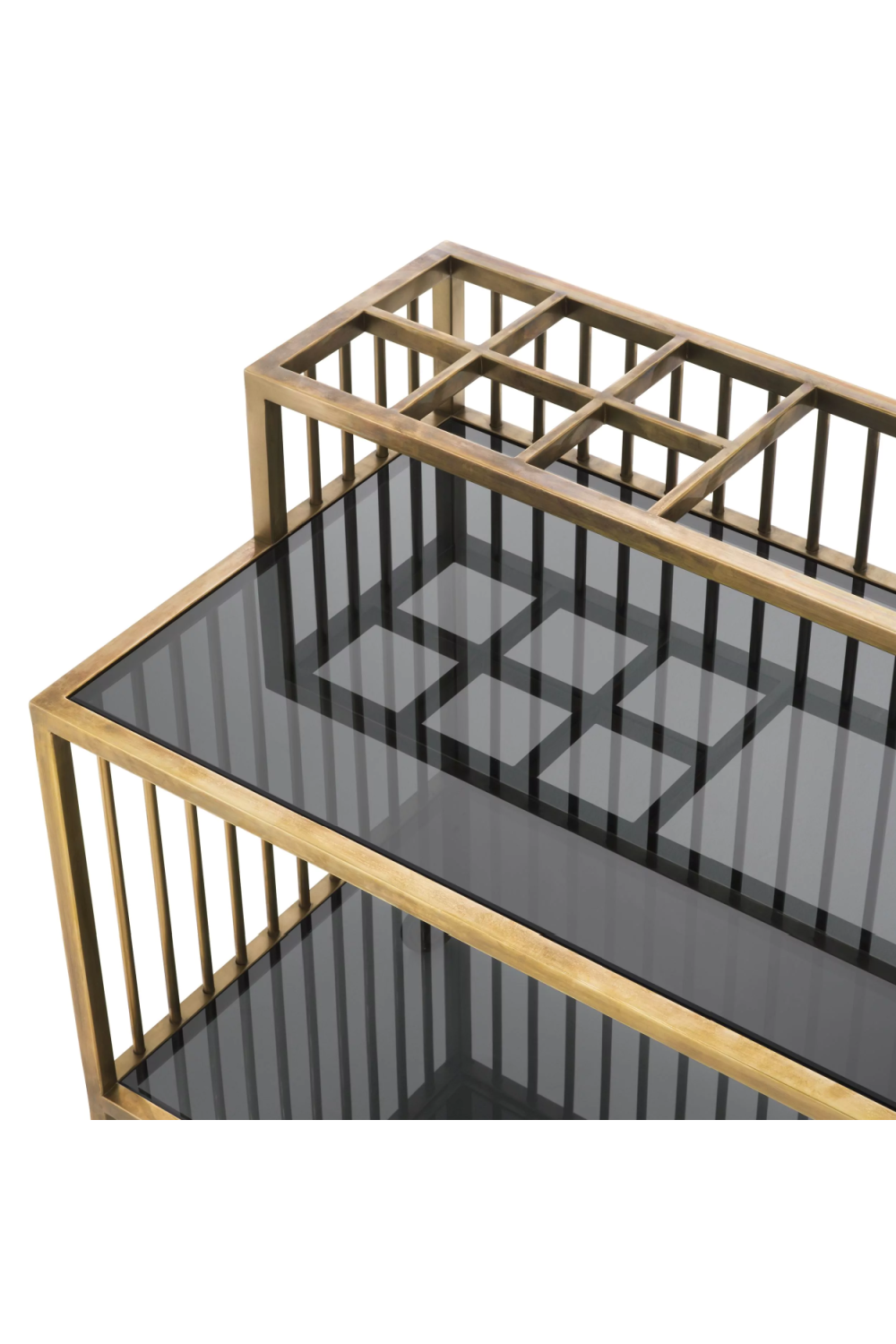 Contemporary Brass Trolley | Eichholtz Rutherford | Oroa.com