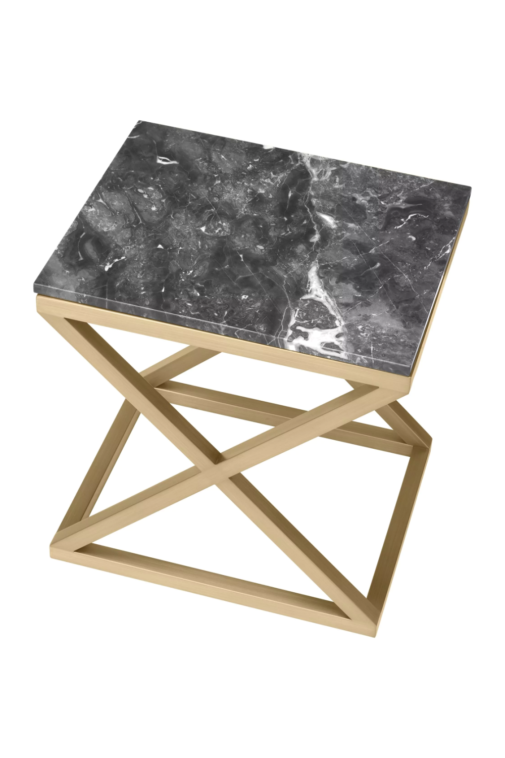 Contemporary Marble Side Table | Eichholtz Criss Cross | Oroa.com