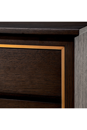 Brown Oak Contemporary Desk | Eichholtz Del Rio | Oroa.com