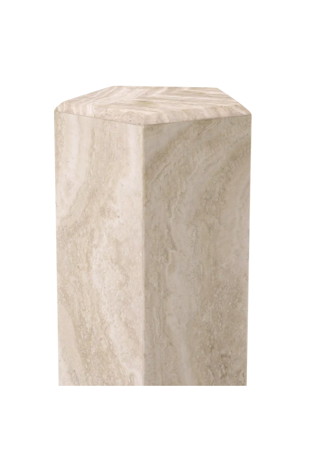 Hexagonal Travertine Column | Eichholtz Cuneo | Oroa.com