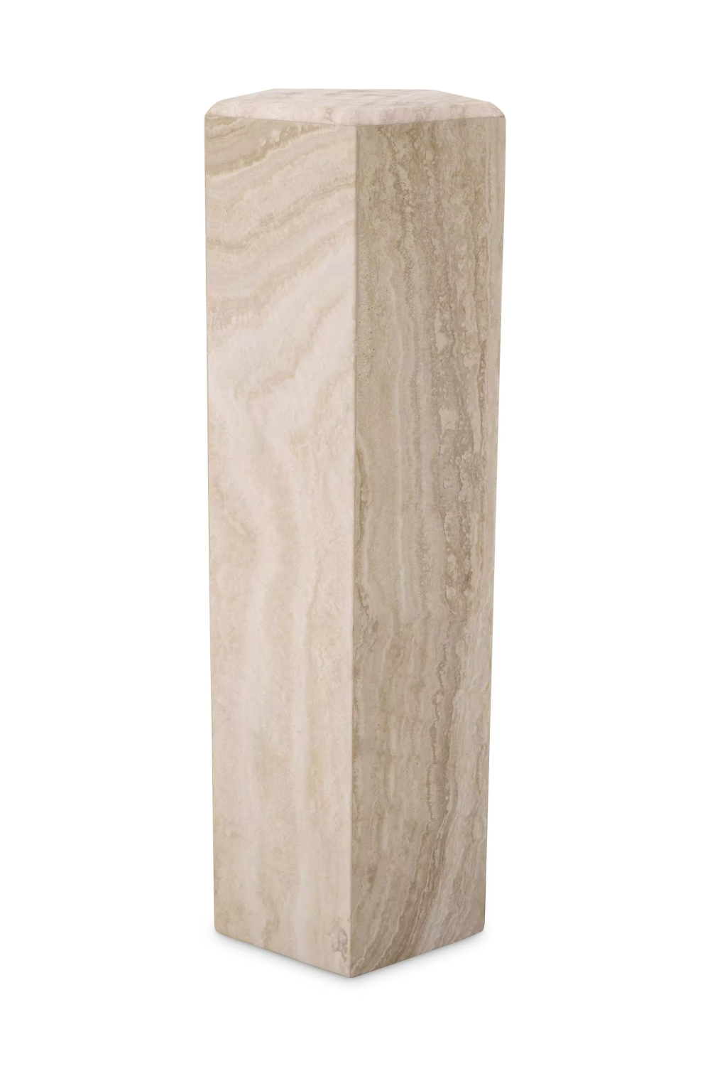 Hexagonal Travertine Column | Eichholtz Cuneo | Oroa.com