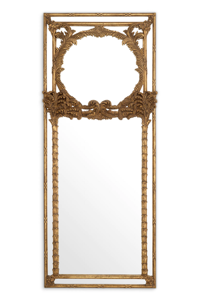 Hand-Carved Mahogany Mirror | Eichholtz Le Royal | Oroa.com
