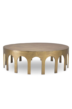 Vintage Brass Coffee Table | Eichholtz Gardini | Oroa.com