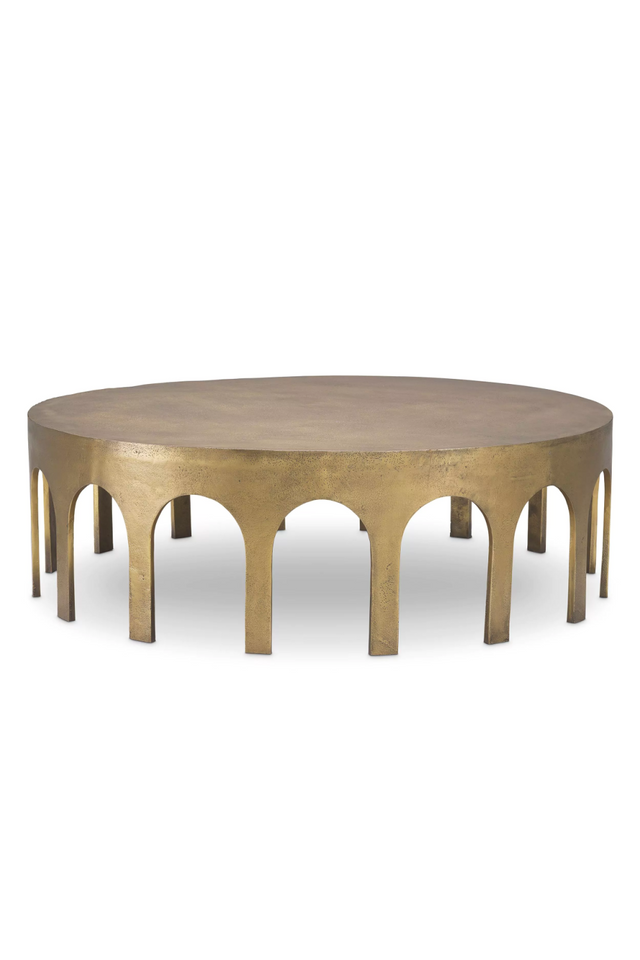 Vintage Brass Coffee Table | Eichholtz Gardini | Oroa.com