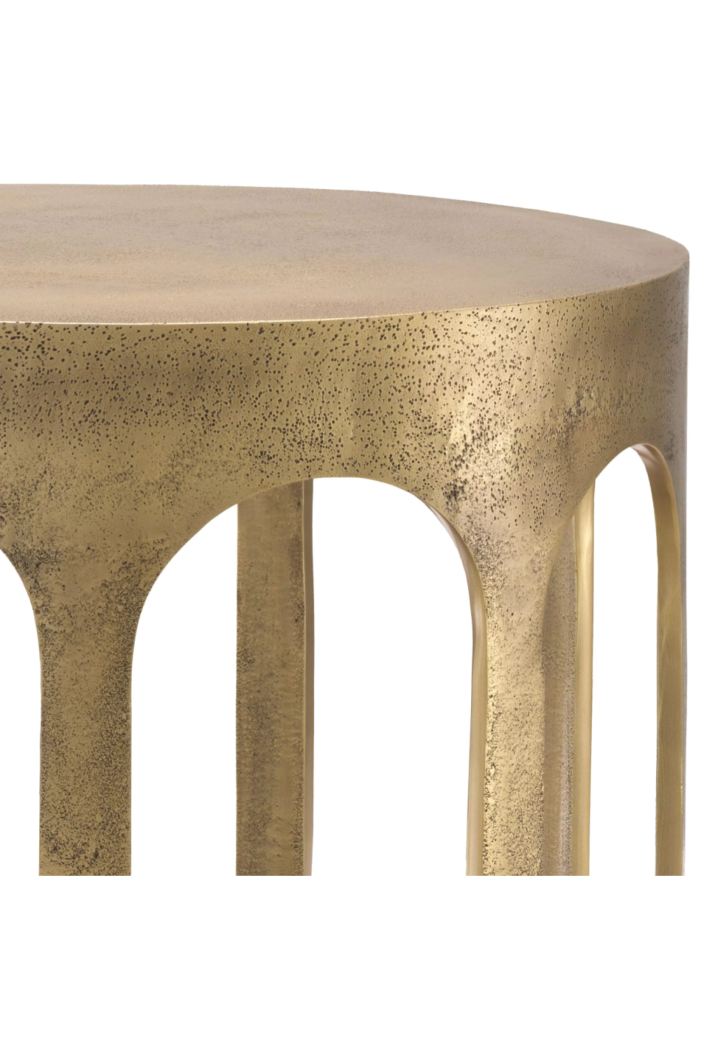 Vintage Brass Side Table | Eichholtz Gardini | Oroa.com