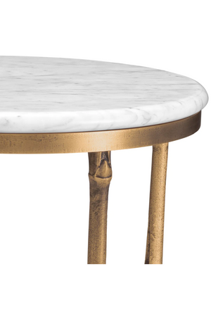 Marble Art Deco Side Table | Eichholtz Pigna | Oroa.com