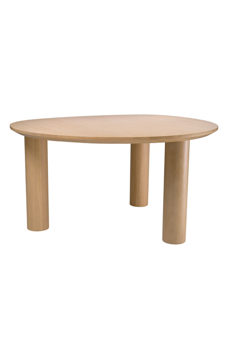 Oak Scandi Dining Table | Eichholtz Lombardo | Oroa.com