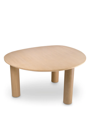 Oak Scandi Dining Table | Eichholtz Lombardo | Oroa.com