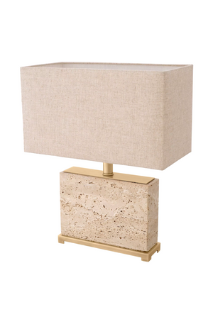 Modern Travertine Table Lamp | Eichholtz Newton | Oroa.com