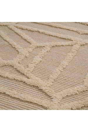 Cream Handwoven Wool Carpet | Eichholtz San Juan | Oroa.com