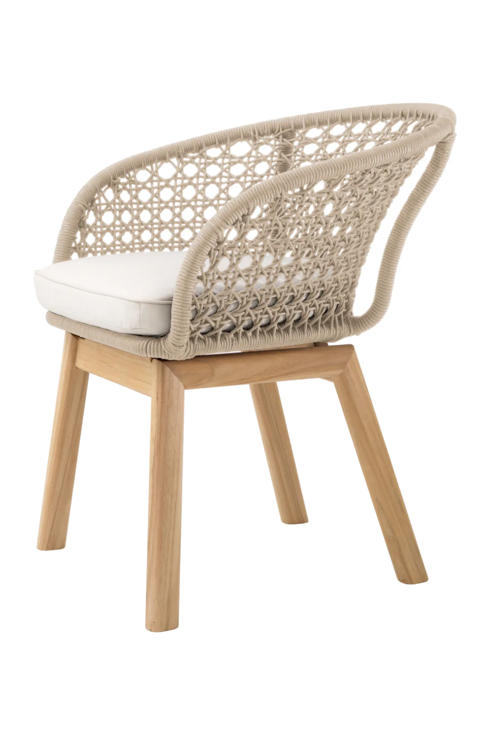 Modern Rope Outdoor Dining Chair | Eichholtz Trinity | Oroa.com