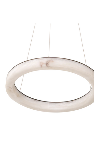Round Alabaster Chandelier | Eichholtz Gallen