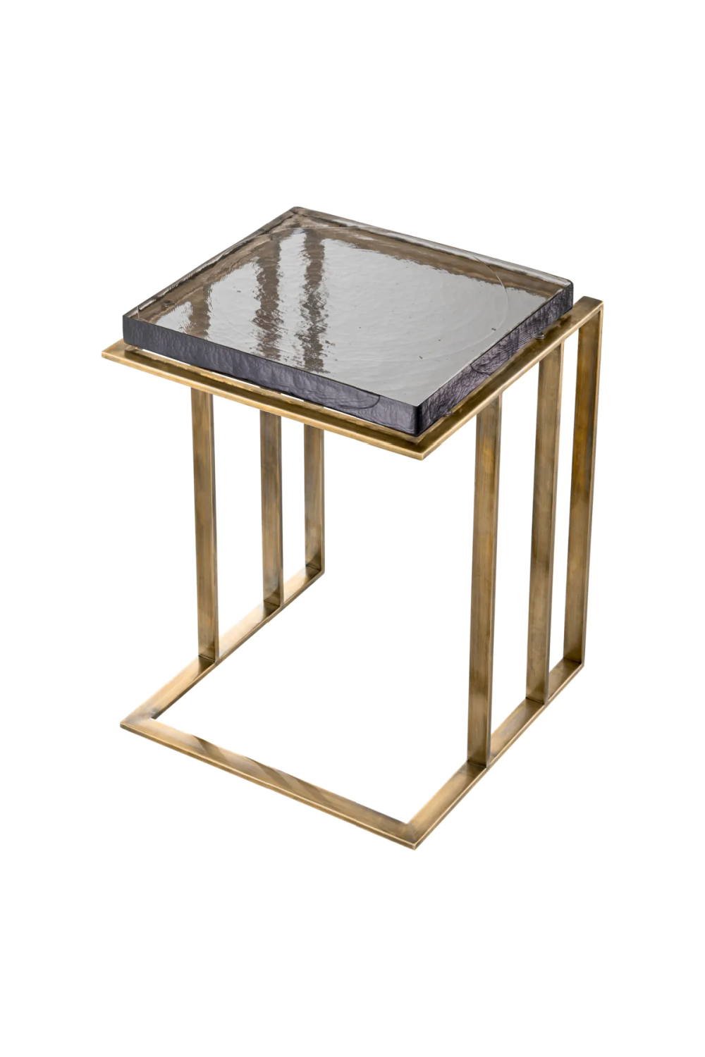 Brass Square Side Table | Eichholtz Crescent | Oroa.com