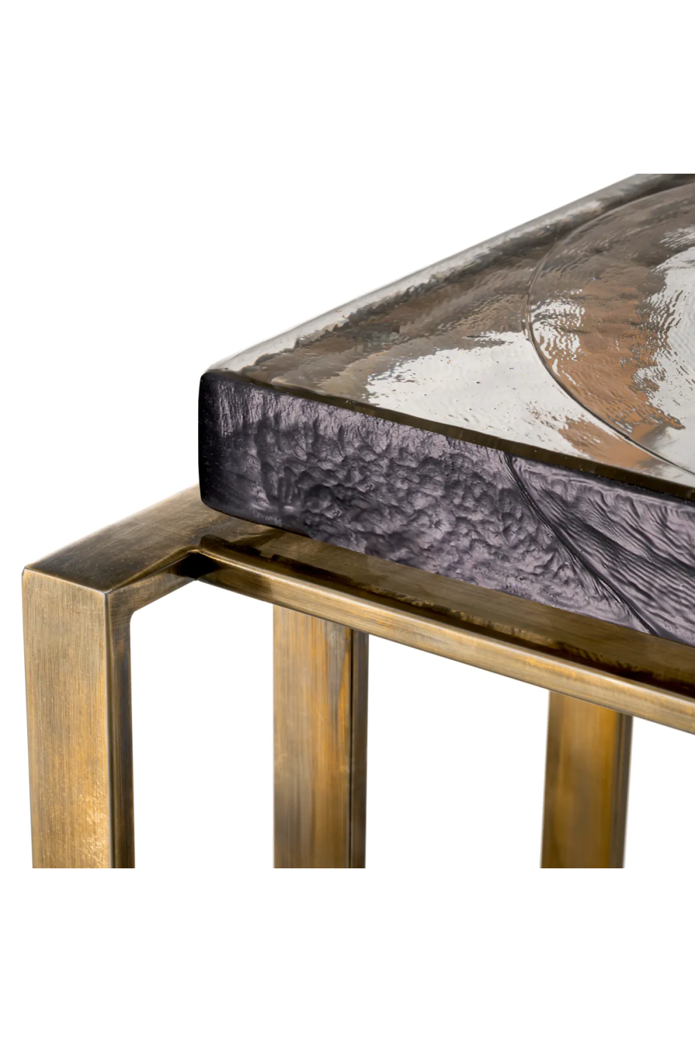 Brass Square Side Table | Eichholtz Crescent | Oroa.com