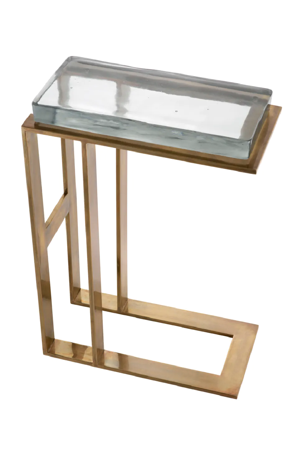 Vintage Brass End Table | Eichholtz Pierre | Oroa.com