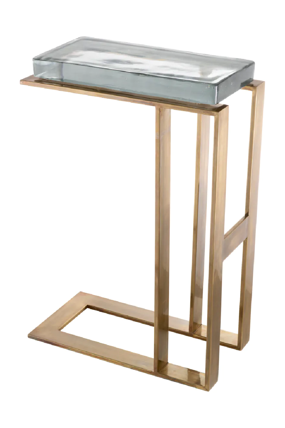 Vintage Brass End Table | Eichholtz Pierre | Oroa.com