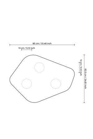 White Free Form Side Table | Eichholtz Matiz | Oroa.com