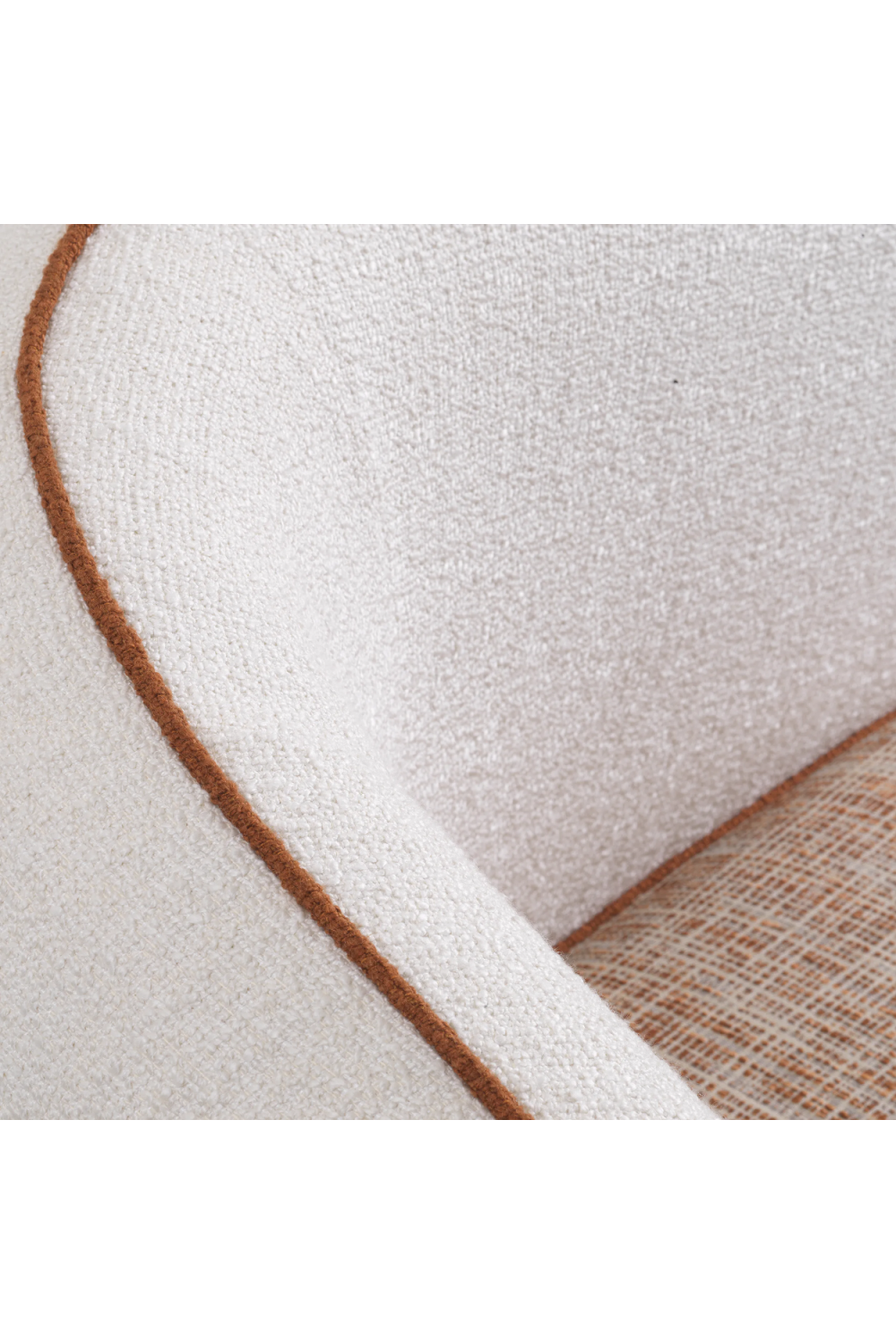 Orange Piping Cream Modular Chair | Eichholtz San Marino | Oroa.com