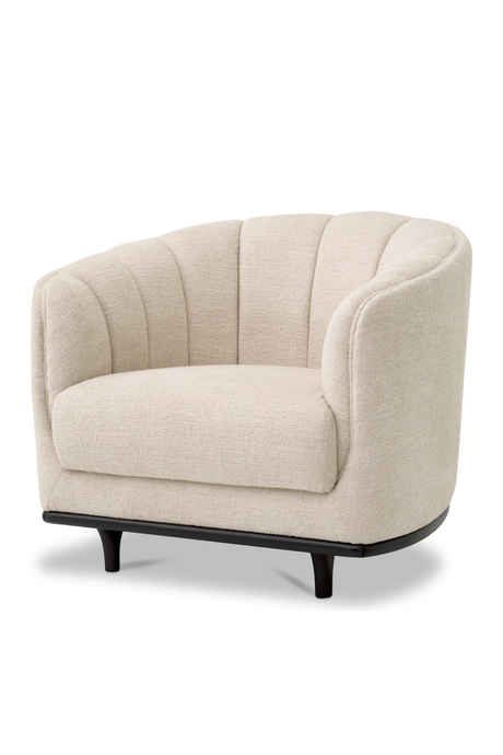 Channeled Modern Accent Chair | Eichholtz Agostino | Oroa.com
