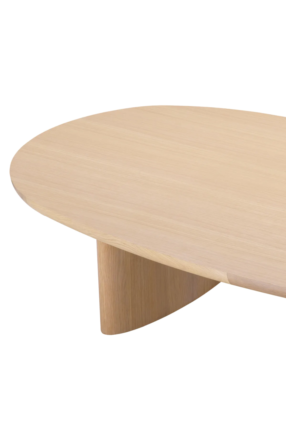 Scandi Oak Oval Coffee Table | Eichholtz Lindner | Oroa.com