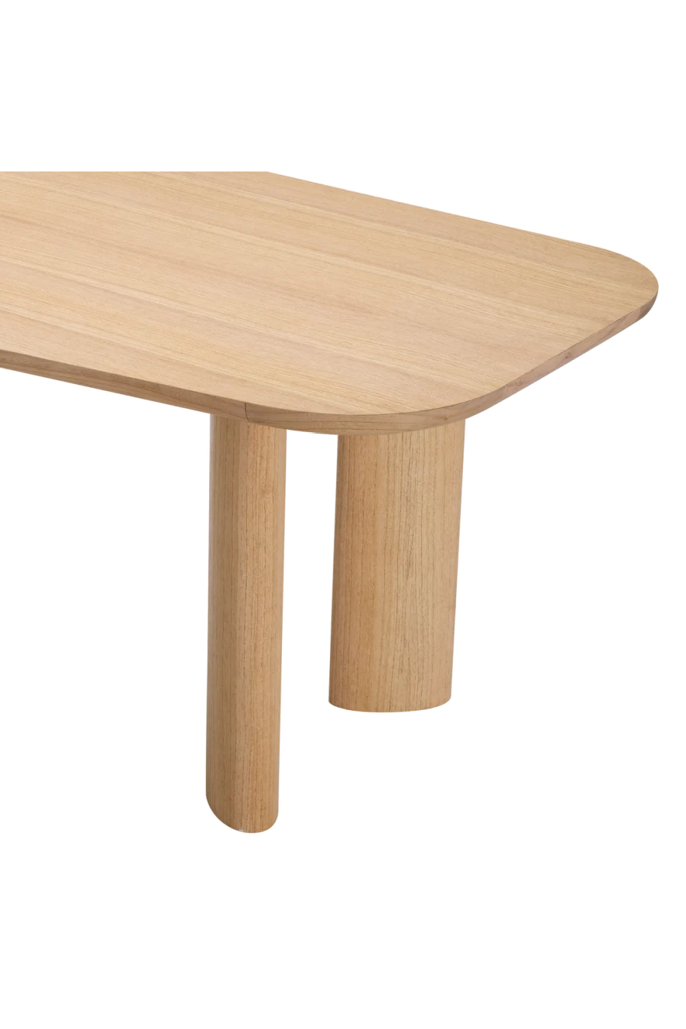 Free Form Oak Dining Table | Eichholtz Flemings | Oroa.com