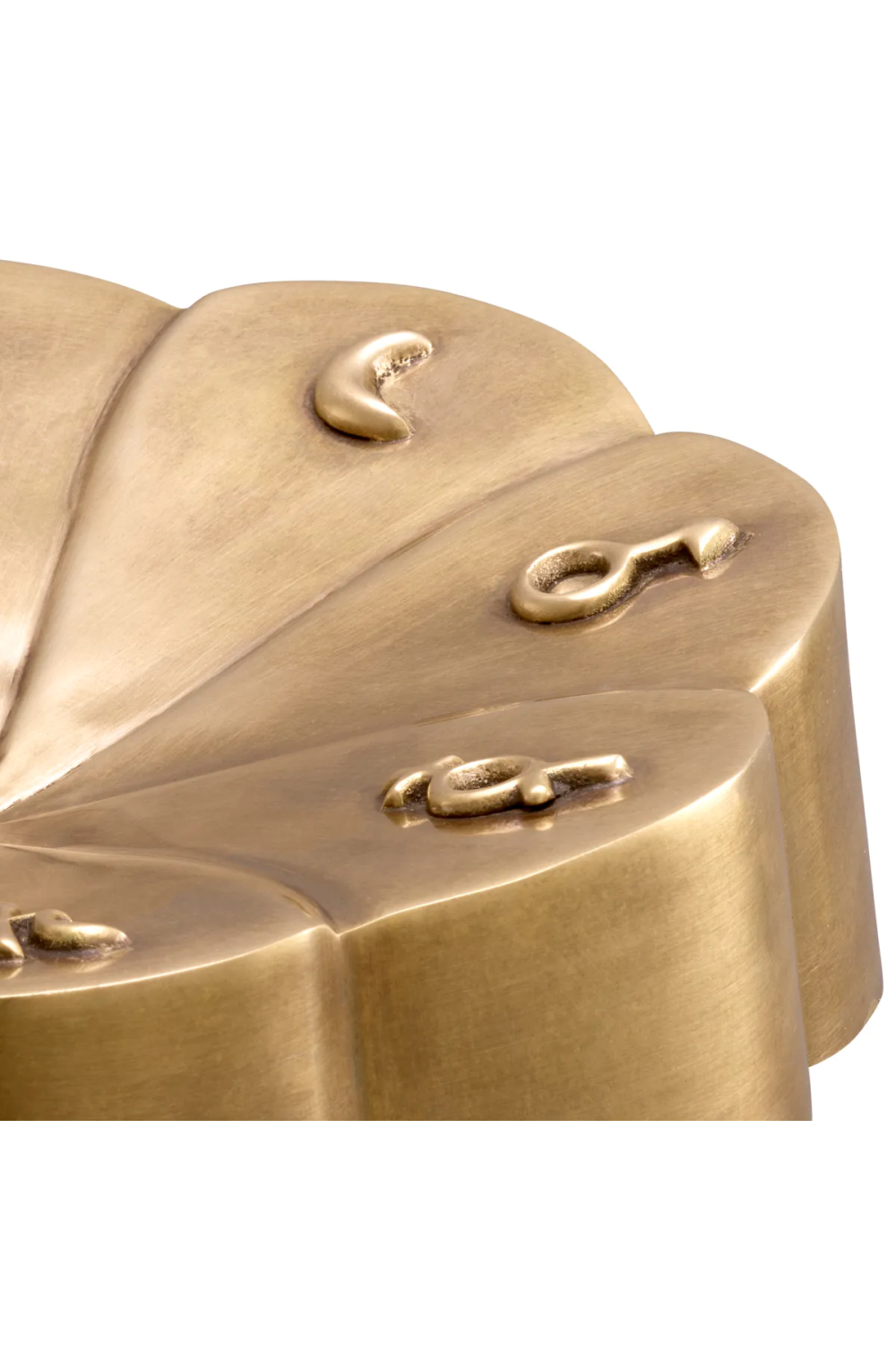 Gold Flower-Shaped Decorative Object | Eichholtz Lumeria | Oroa.com