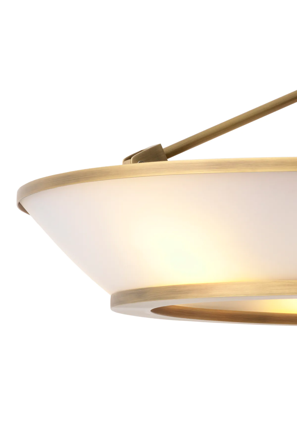 White Glass Ceiling Lamp | Eichholtz Ferette | Oroa.com