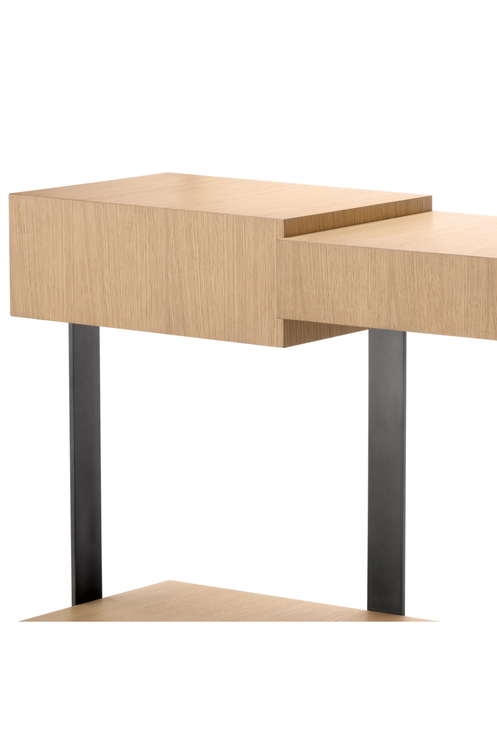 Oak Geometrical Console Table | Eichholtz Nerone | Oroa.com