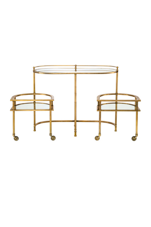 Vintage Brass Trolley | Eichholtz Lavalle | Oroa.com
