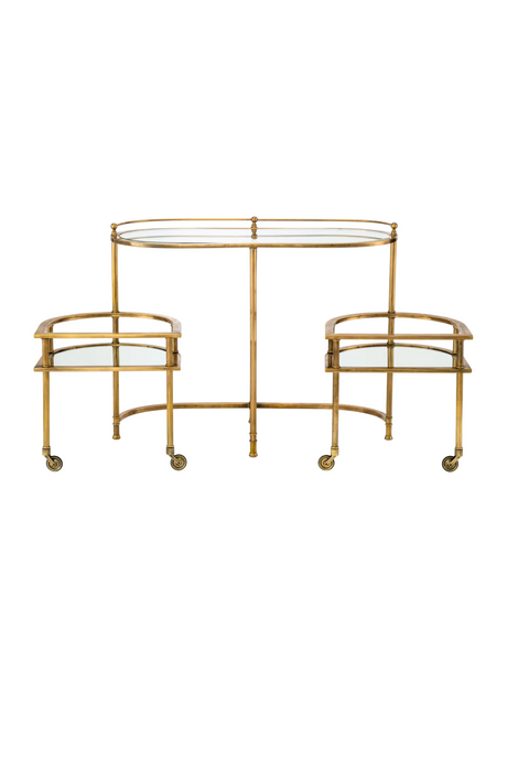 Vintage Brass Trolley | Eichholtz Lavalle | Oroa.com
