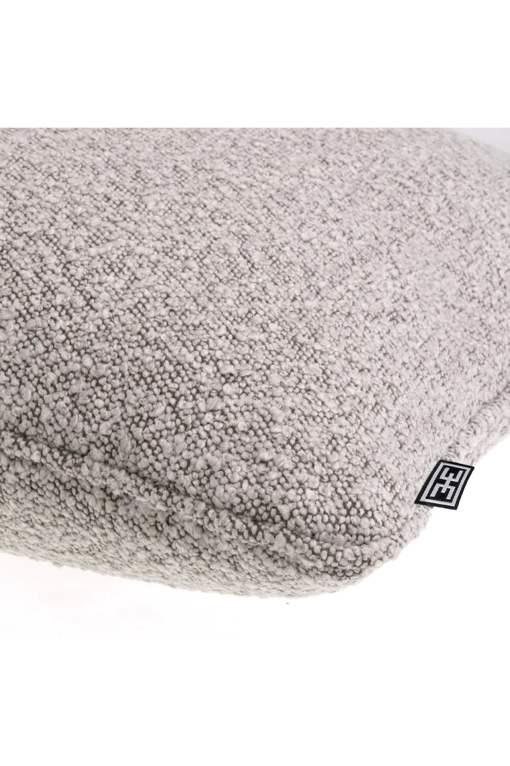 Gray Minimalist Bouclé Cushion | Eichholtz | Oroa.com