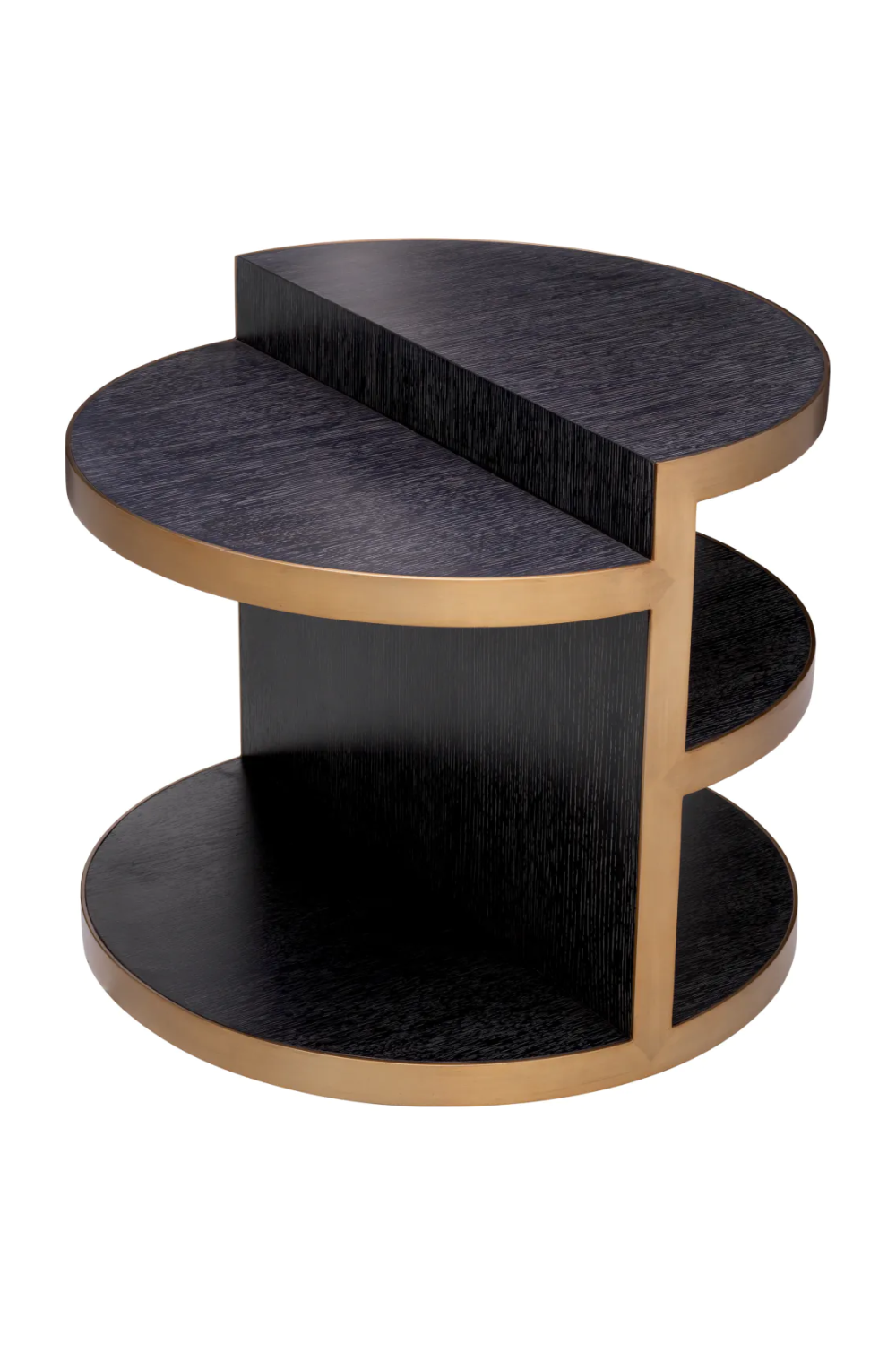 Black Oak Modern Side Table | Eichholtz Nilo | Oroa.com