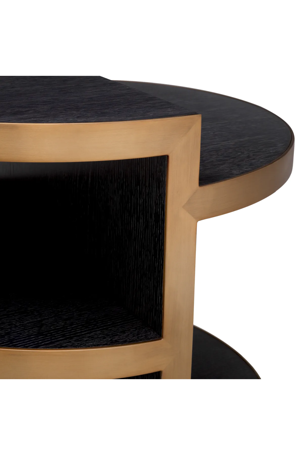 Black Oak Modern Side Table | Eichholtz Nilo | Oroa.com