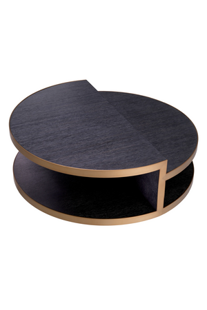 Black Oak Modern Coffee Table | Eichholtz Nilo | Oroa.com