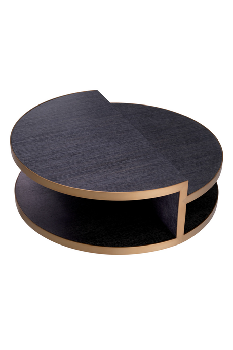 Black Oak Modern Coffee Table | Eichholtz Nilo | Oroa.com