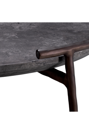 Gray Marble Rustic Coffee Table | Eichholtz Arca | Oroa.com