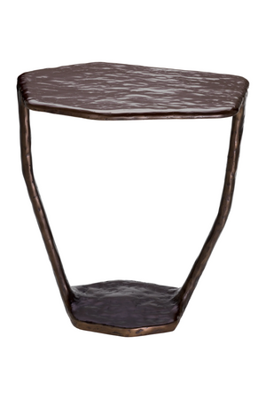 Organic Shaped Bronze Side Table | Eichholtz Tigra | Oroa.com