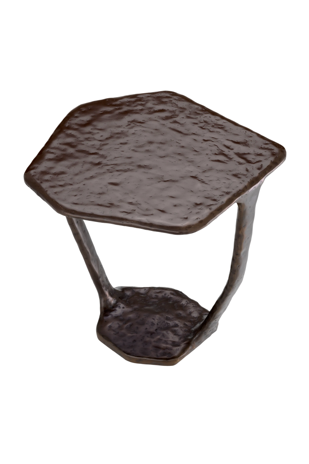 Organic Shaped Bronze Side Table | Eichholtz Tigra | Oroa.com