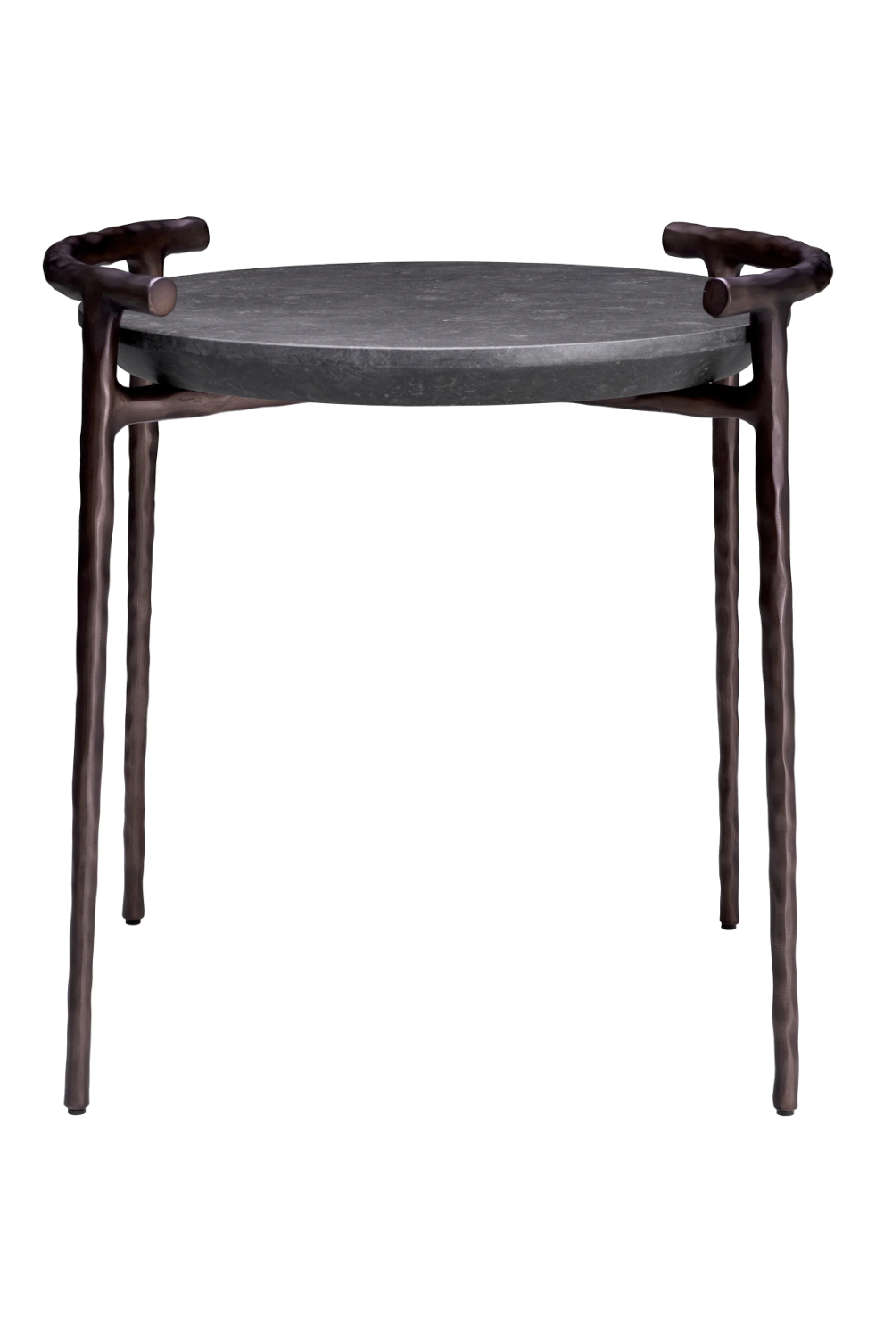 Gray Marble Rustic Side Table | Eichholtz Arca | Oroa.com