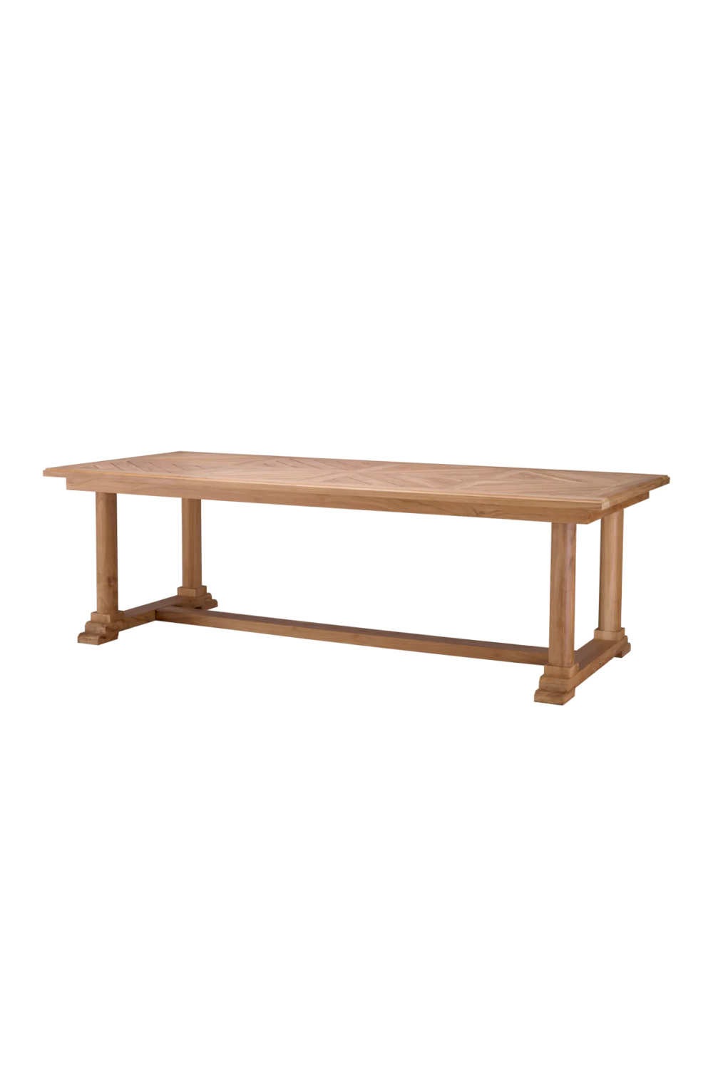 Wooden Outdoor Dining Table | Eichholtz Bell Rive | Oroa.com