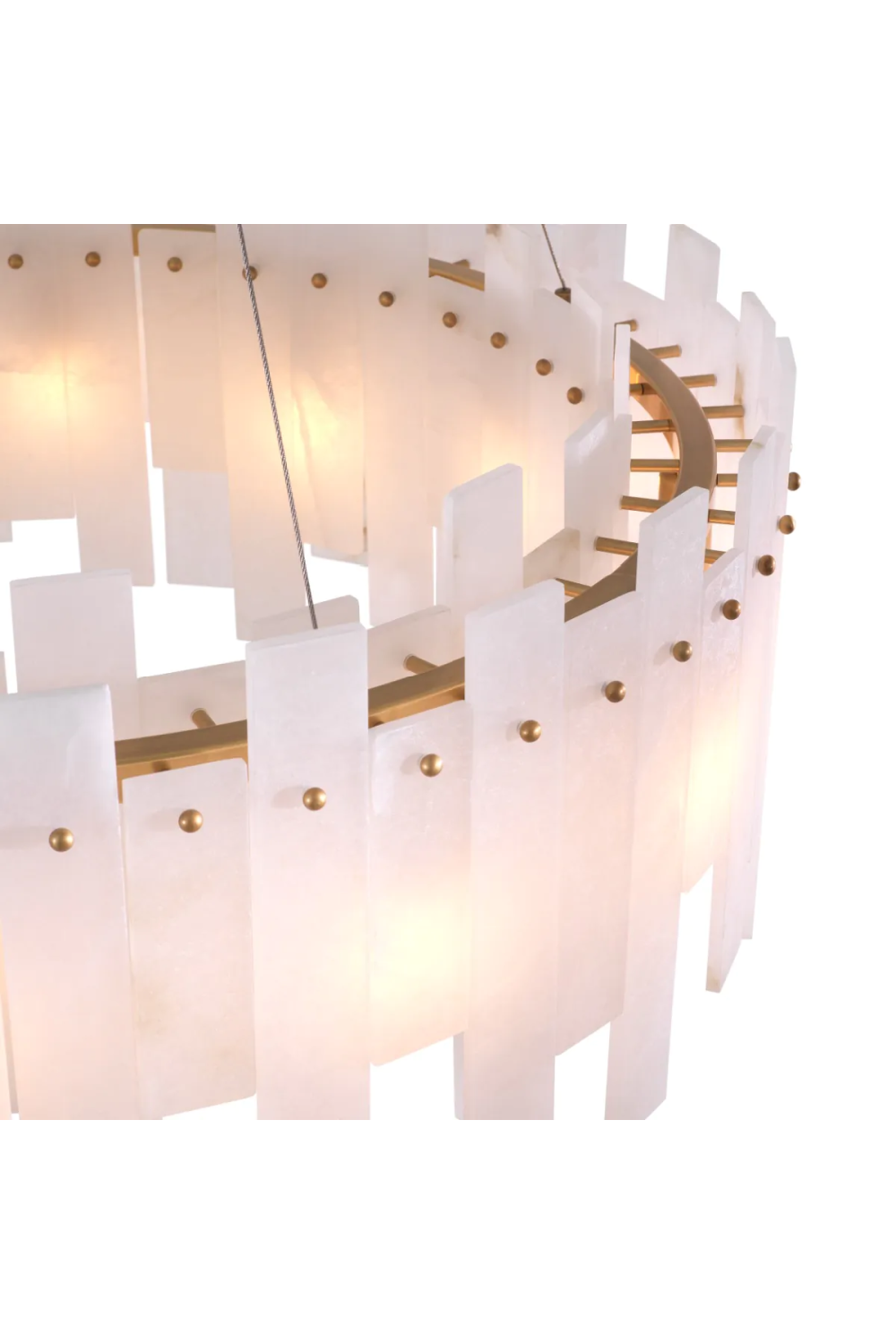 Alabaster Modern Chandelier | Eichholtz Pizzorni | Oroa.com