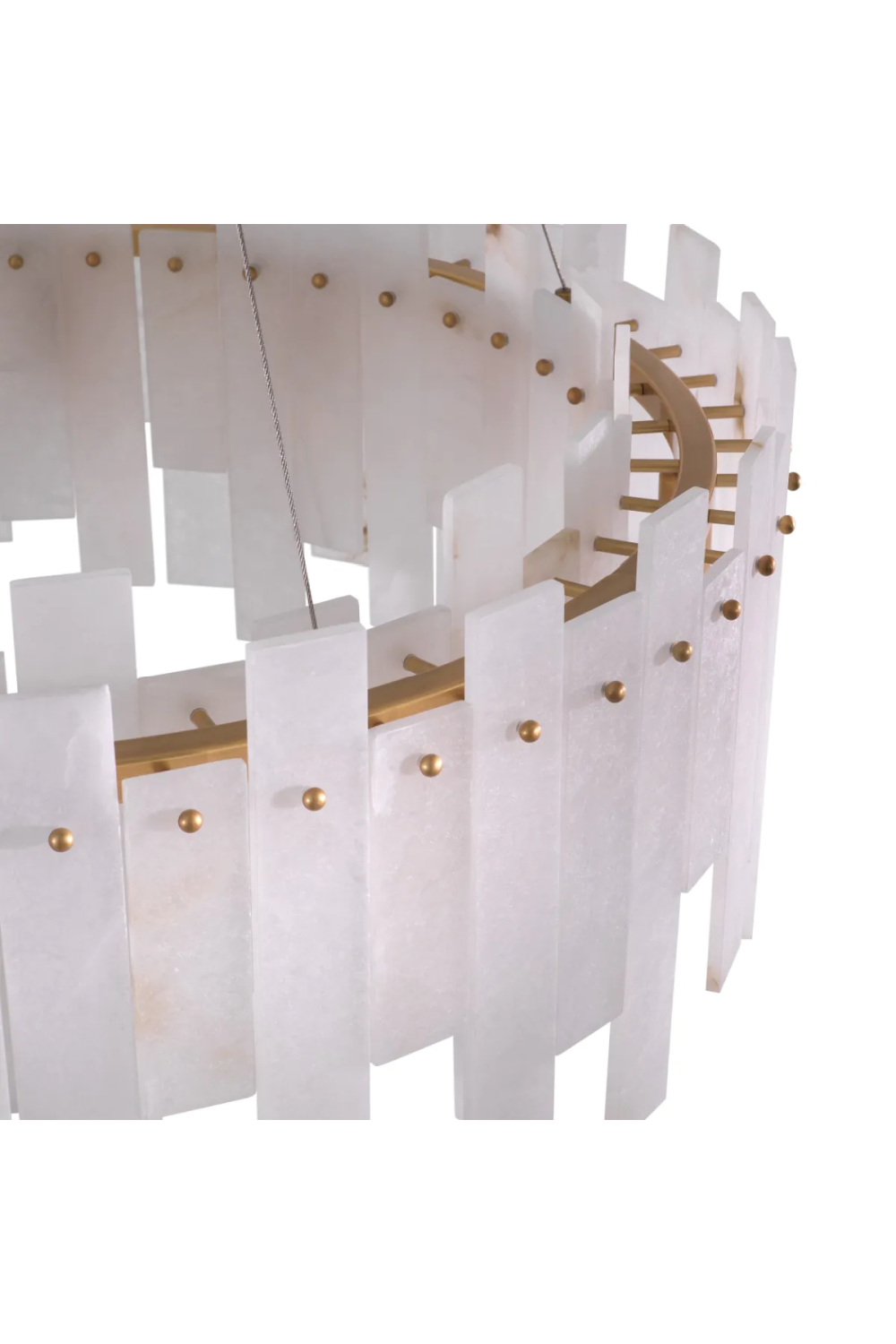 Alabaster Modern Chandelier | Eichholtz Pizzorni | Oroa.com