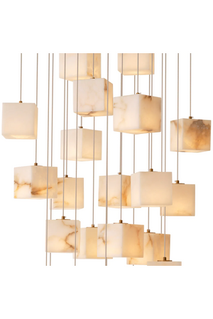 Alabaster Blocks Chandelier | Eichholtz Duboce | Oroa.com