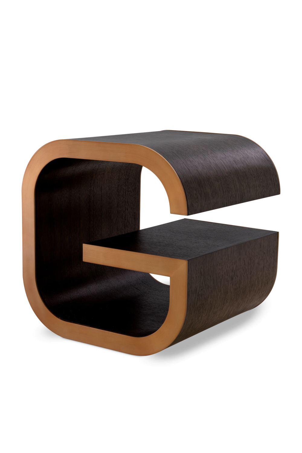 Brown Oak Modern Side Table | Eichholtz Galan | Oroa.com