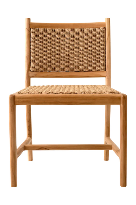 Natural Weave Outdoor Dining Chair | Eichholtz Pivetti | Oroa.com