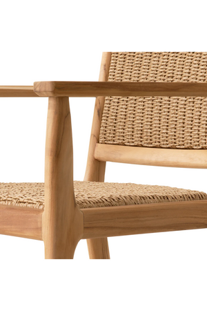 Natural Weave Outdoor Dining Chair | Eichholtz Pivetti | Oroa.com