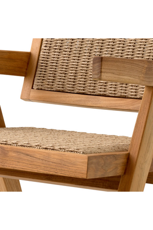 Wooden Outdoor Dining Armchair | Eichholtz Kristo | Oroa.com