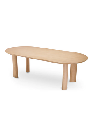 Oak Oval Dining Table S | Eichholtz Mogador | Oroa.com