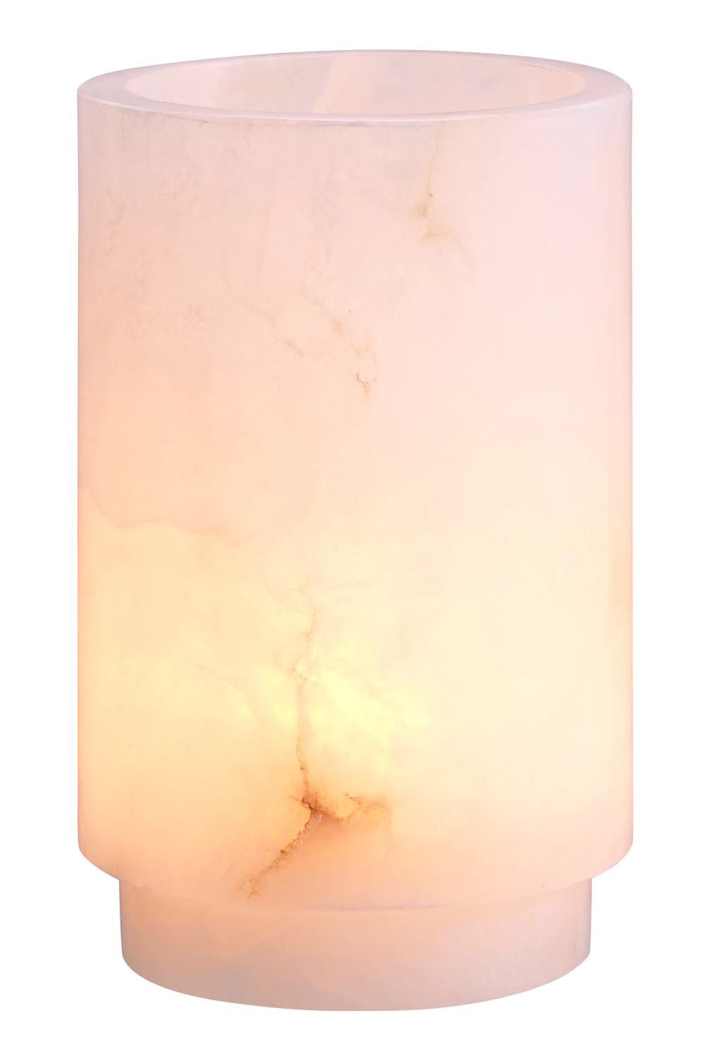 Cylindrical Alabaster Tealight Holders (3) | Eichholtz Leonidas | Oroa.com